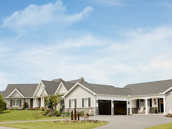 a row of houses